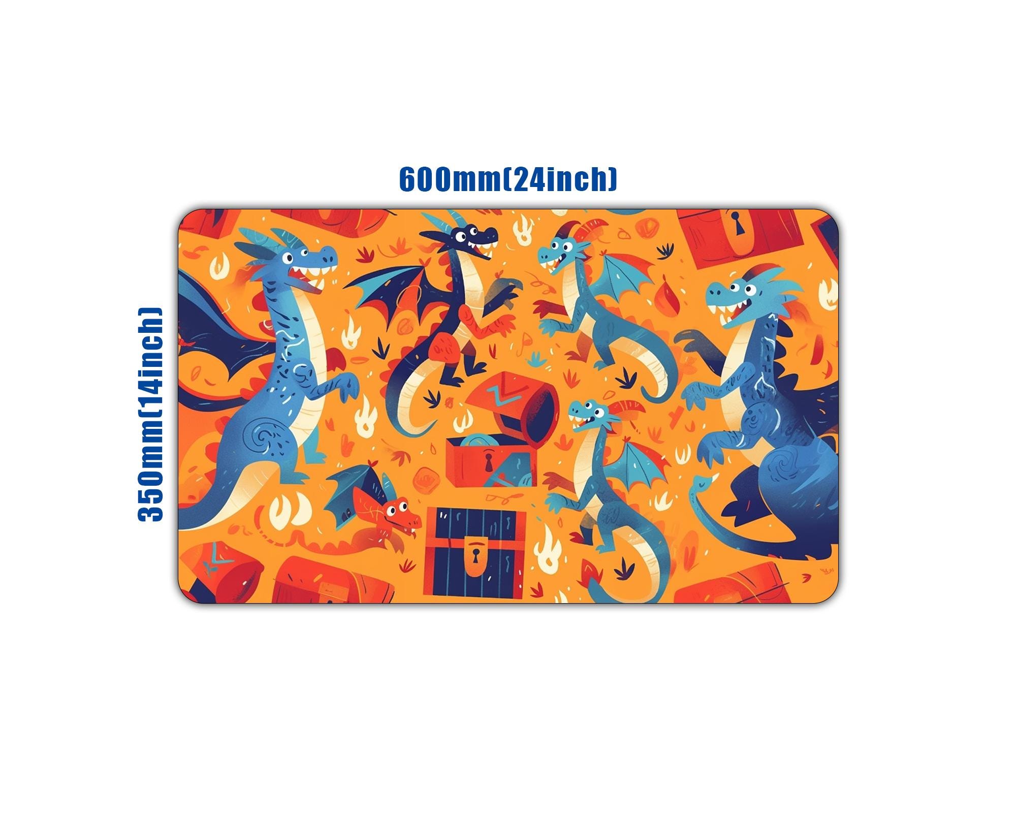 TCGプレイマット | ドラゴン＆トレジャーパラダイスプレイマット | 24
