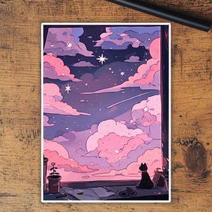 Gloss Lorcana Card Sleeves: Cloudy Night Top Quality Sleeves, Suitable for all tcgs High Quality