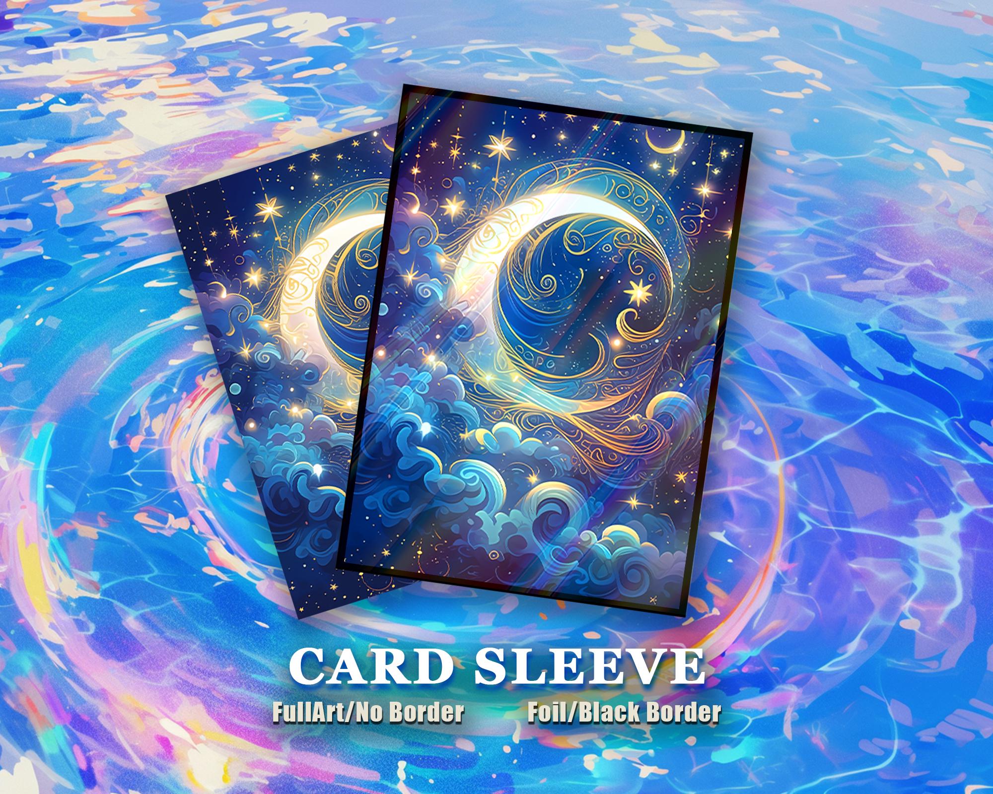 moon card sleeves Ryker fitting Standard Gengar VMAX Full Moon Night
