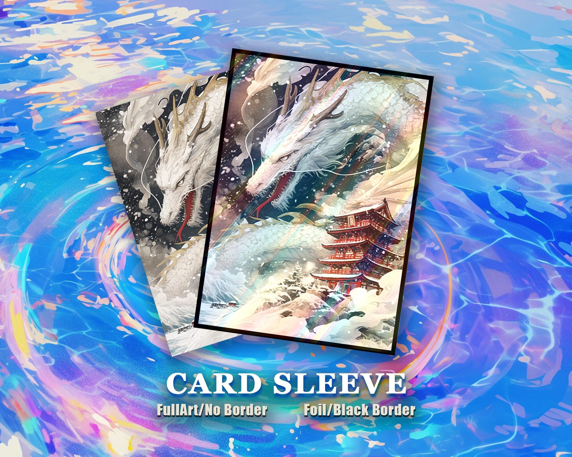 endless winter card sleeves Card Sleeves: Premium Rounded Card Sleeves – Stellar Factory main image 1