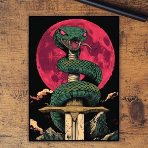 Capas para cartas: Capas de cartas enroladas em formato de cobra verde de alta qualidade, adequadas para todos os tcgs Foil/Holo de alta qualidade