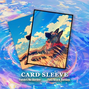 Card Sleeves: Adventure Dog High Quality Sleeves, Suitable for all TCG Cards