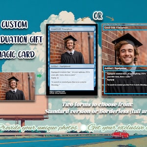 Personalisierbare Magic Graduation Gift Cards - Perfektes Geschenk für den Abschluss