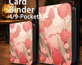 Trading Card Binder, 4/9 - Pocket Album Party Kirby, Stores 400/900 Trading Cards in Style