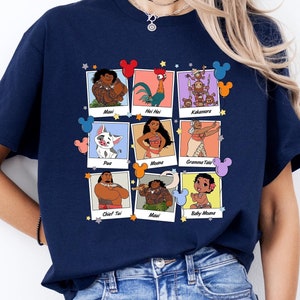 Disney Moana 2 Characters shirt, Moana Movie shirt, Moana Disney Trip shirt, Disney Family Vacation Tee, WDW, Hei Hei, Pua, Moana shirt