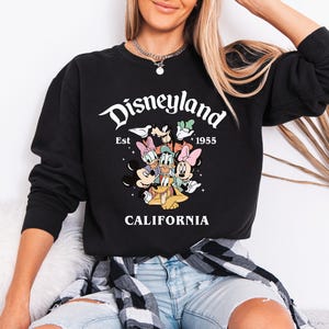 Retro Disneyland California PNG, Disneyland Est 1955, Mickey And Friends image 9
