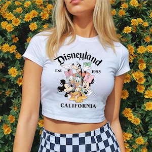 Retro Disneyland California PNG, Disneyland Est 1955, Mickey And Friends image 10