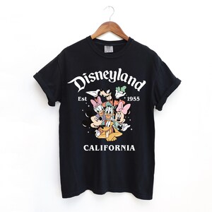 Retro Disneyland California PNG, Disneyland Est 1955, Mickey And Friends image 4