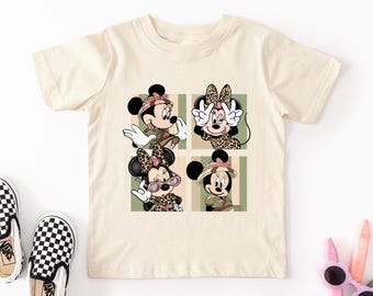Minnie Mouse Safari Shirt, Animal Kingdom Shirt, Safari Disney Shirt, Leopard Minnie Shirt, Disney Family Vacation, Minnie Disney Trip Shirt