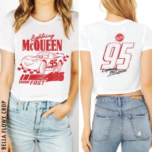Lightning Mcqueen Png, Retro Distressed Mcqueen 95, Projekt sublimacji samochodów, Plik cyfrowy, Natychmiastowe pobieranie zdjęcie 10