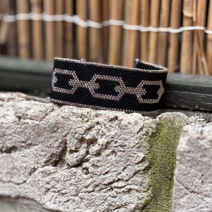 Beaded Black Miyuki Bracelet/Beaded bracelet in all colors/Handmade miyuki bracelet/Boho style bracelet/Handmade beaded bracelet