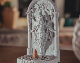 Concrete Hecate Incense Burner