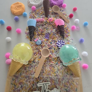 Ice Cream Sensory Kit: Sundae Funday - Toddler Summer Toy