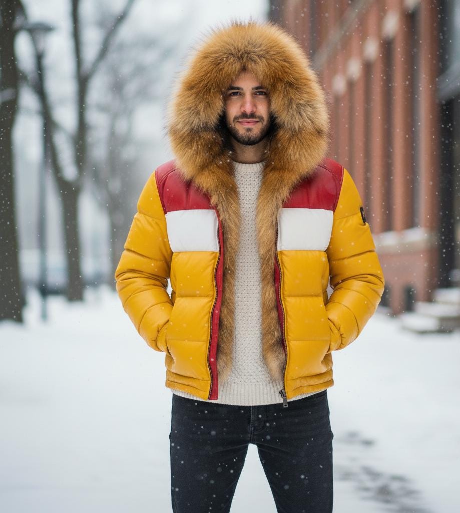 ジャケット・アウター YELLO y mountain puffey coat Garvey Puffer Jacket - Yellow | Fashion Nova