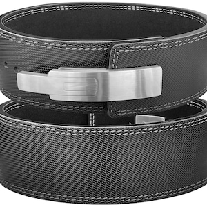 Power Lifting Lever Belt 4&quot; Wide Heavy Duty 10-13mm Thick | Weightlifting belt Workout Gym belt custom Belt S-XXL