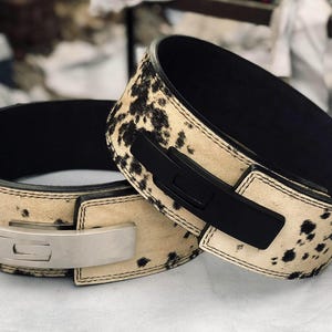 Power Lifting Lever Belt 4&quot; Wide Heavy Duty 10-13mm Thick | Weightlifting belt Workout Gym belt custom Belt S-XXL