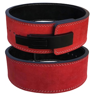 Power Lifting Lever Belt 4&quot; Wide Heavy Duty 10-13mm Thick | Weightlifting belt Workout Gym belt custom Belt S-XXL