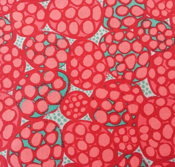 Camille Falling Branches Melissa White Rowan Fabrics BTY PWMW018 Candy Coral