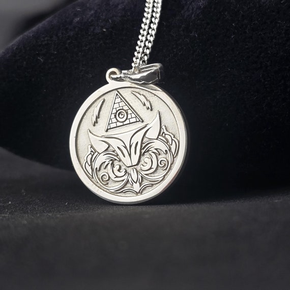 Custom Cardinal Virtues Necklace, Stoic Pendant, Wisdom Courage Temperance Justice