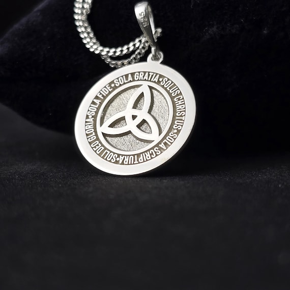 The Five Solas Necklace: Celtic Religious Symbol