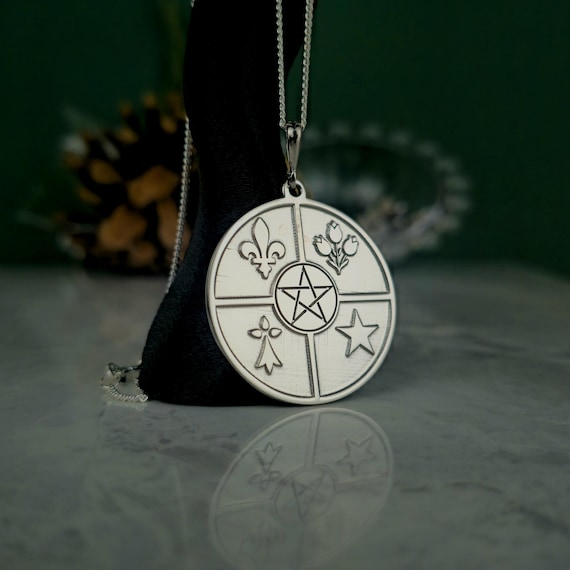 Personalized Custom Symbol Necklace for Men & Women – Sterling Silver Engraved Pendant, Unique Meaningful Gift Jewelry