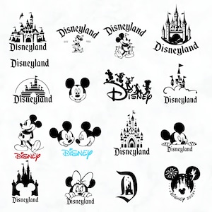 Viaje familiar 2024 Svg, texto de Disneyland SVG, castillo svg, viaje familiar svg, símbolo de palabra de Disneyland svg, archivo de corte de vinilo, vocación familiar svg