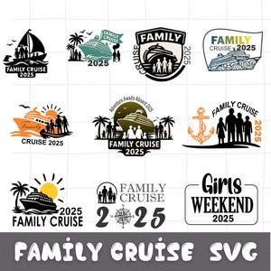 Pacchetto Png Crociera per famiglie 2025, Png per vacanze in famiglia 2025, Viaggio per famiglia 2025 Svg, Png per famiglia in crociera, Png per regno magico, Modalità vacanza, Istantaneo.
