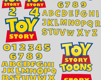 Toy Story font ttf otf descarga instantánea disponible en todos los ...