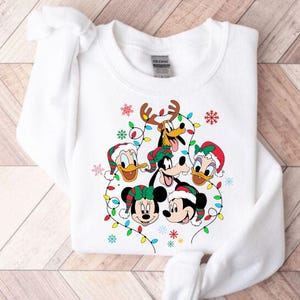 Mouse and Friends Christmas Png,Vintage Mickey And Friend Christmas png,Family Vacation, Christmas Friends Png, Disney Family Christmas png