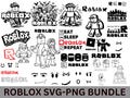 Roblox Svg Bundle, Robot Svg, Gaming Svg Files for Cricut, Roblox Png, Roblox Boy Svg, Birthday Svg, Roblox Font, Roblox Clipart, Svg, Png.