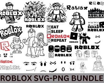 Roblox Svg-bundel, Robot Svg, Gaming Svg-bestanden voor Cricut, Roblox Png, Roblox Boy Svg, Verjaardag Svg, Roblox-lettertype, Roblox-clipart, Svg, Png.