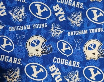 Brigham Young Cougars-  Dog Bandana, treat bag and poop bag holder