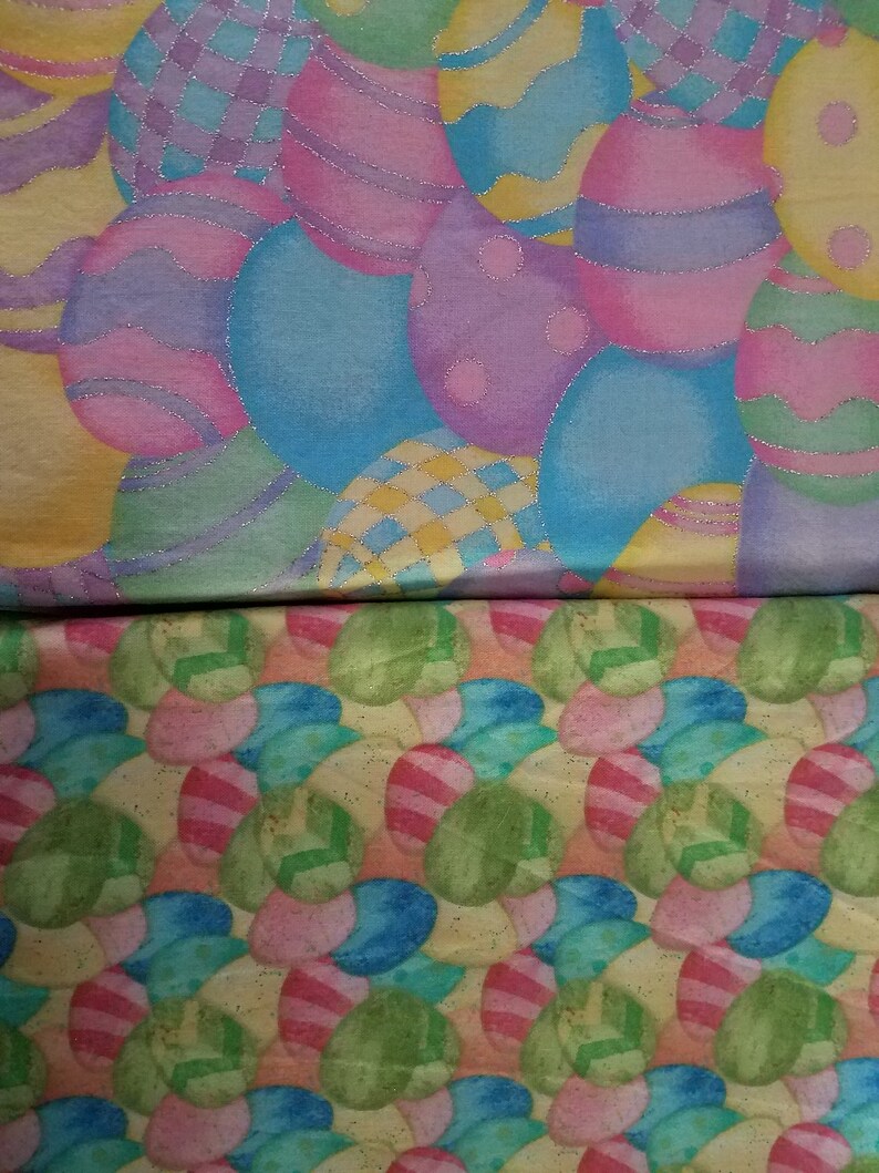 Easter Eggs 2 patterns Dog bandanas