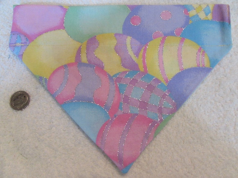 Easter Eggs 2 patterns Dog bandanas
