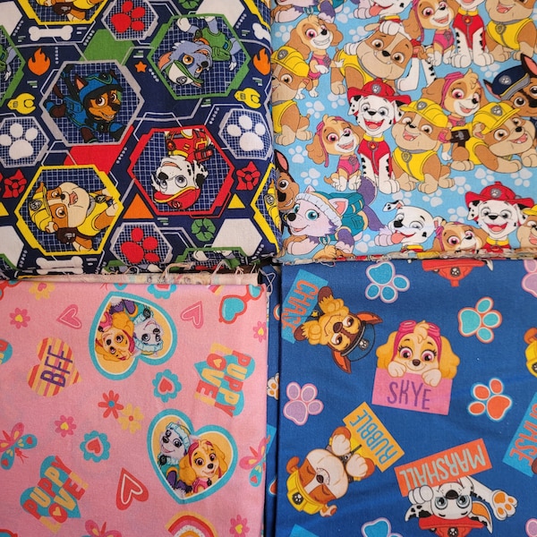 PAW Patrol (4 prints) Dog bandanas