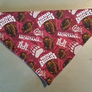 Montana Griz (U of M) - Dog bandanas