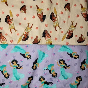 Disney Jasmine & Mulan (2 patterns) Dog Bandana