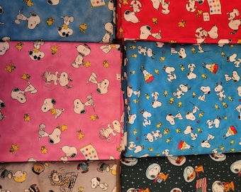 Snoopy (6 patterns) Dog Bandana