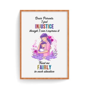 I feel injustice, Parenting guide, Parenting tips, Gife for New Parents, Parenthood Tips, Young Parent Gift, Digital Download (3 Jpeg Files)