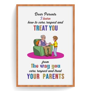 Parenting Guide Poster: Child Development Tips for New Parents (Digital Download)