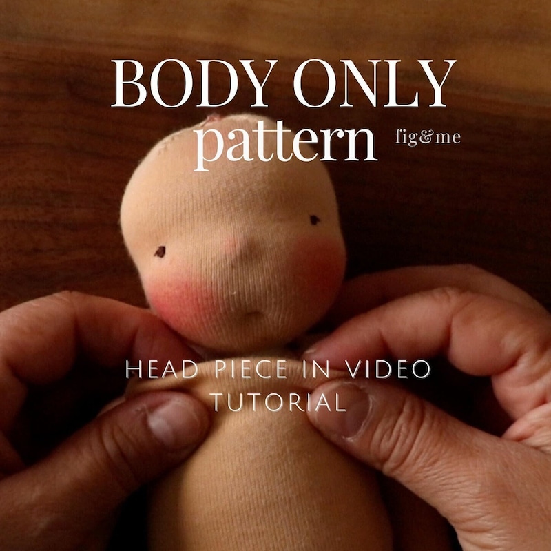 Waldorf Doll Pattern Etsy