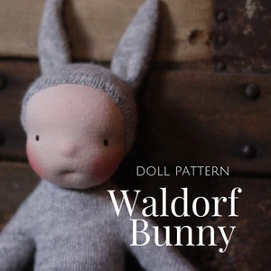 PDF Wee Baby doll pattern by Fig and Me.