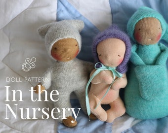 In The Nursery Dollmaking Pattern | DIY Doll making| Waldorf Doll | toymaking | Baby doll | Cloth doll pattern