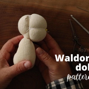 Waldorf Doll Pattern Bundle | Free Video Tutorial | Body ONLY + Clothing Pattern PDF | Dollmaking Pattern | Handmade Doll Pattern | Beginner image 7