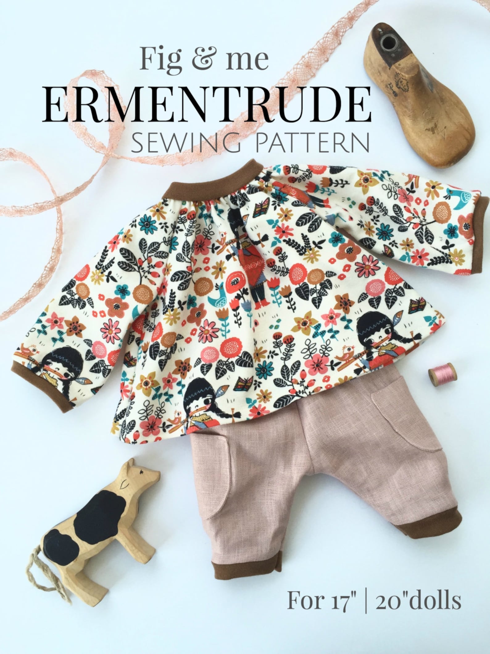 Doll Clothing Sewing Pattern DIY Doll Clothes Tutorial for Etsy