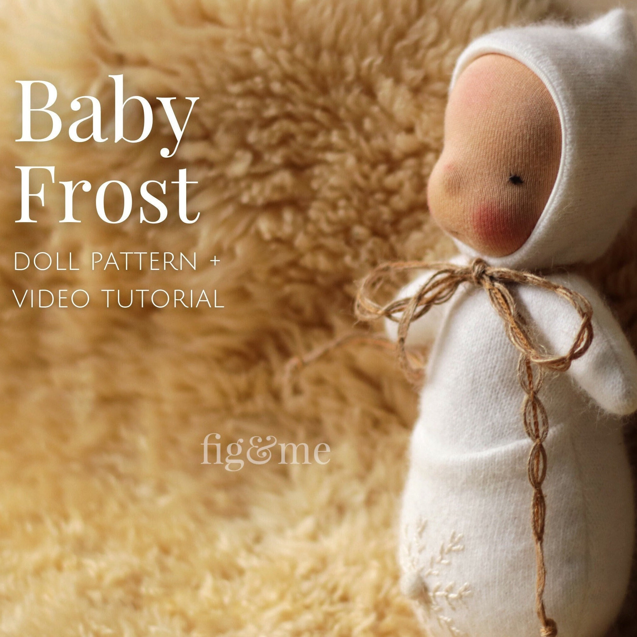 Waldorf Doll Pattern With Free Video Tutorial | Dollmaking Pattern ...