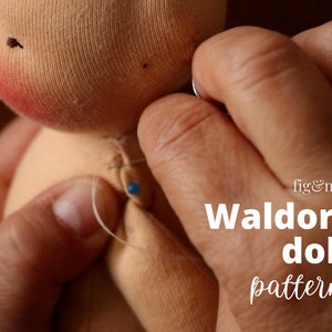 Waldorf Doll Pattern Bundle | Free Video Tutorial | Body ONLY + Clothing Pattern PDF | Dollmaking Pattern | Handmade Doll Pattern | Beginner image 8