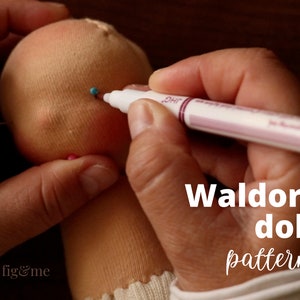 Waldorf Doll Pattern Bundle | Free Video Tutorial | Body ONLY + Clothing Pattern PDF | Dollmaking Pattern | Handmade Doll Pattern | Beginner image 6
