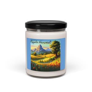Vela de soja con aroma a cosecha de manzana, 9 oz