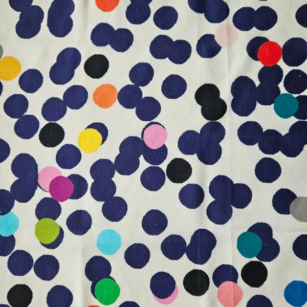 doops designs | Confetti Navy | 100% Cotton Linen